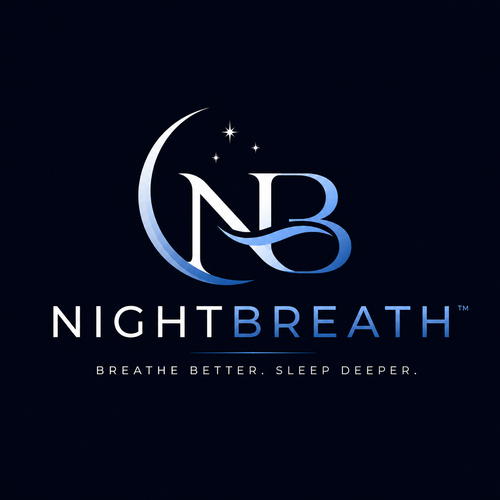 NighBreath™ Mouth Tape for Sleep — Gentle Nasal Breathing Strips (30-Night Supply)
